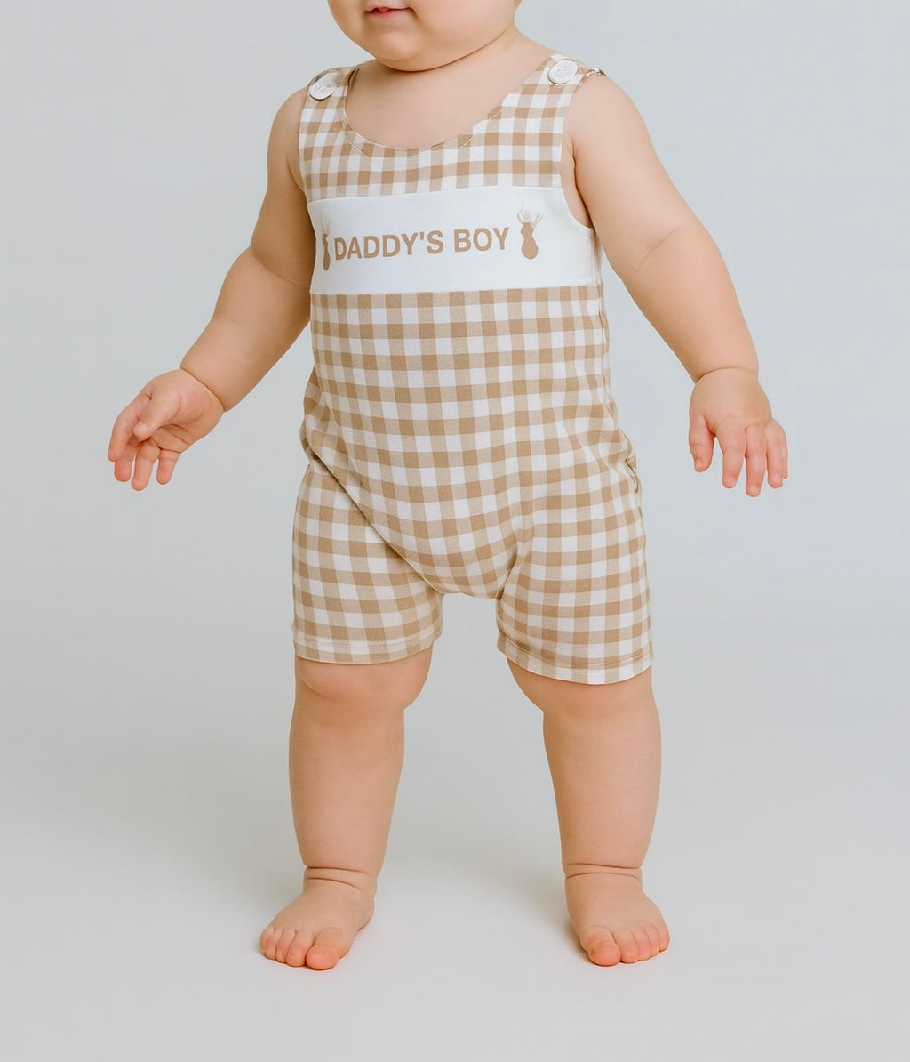 Daddy’s Boy/Girl Gingham (6-12M only)