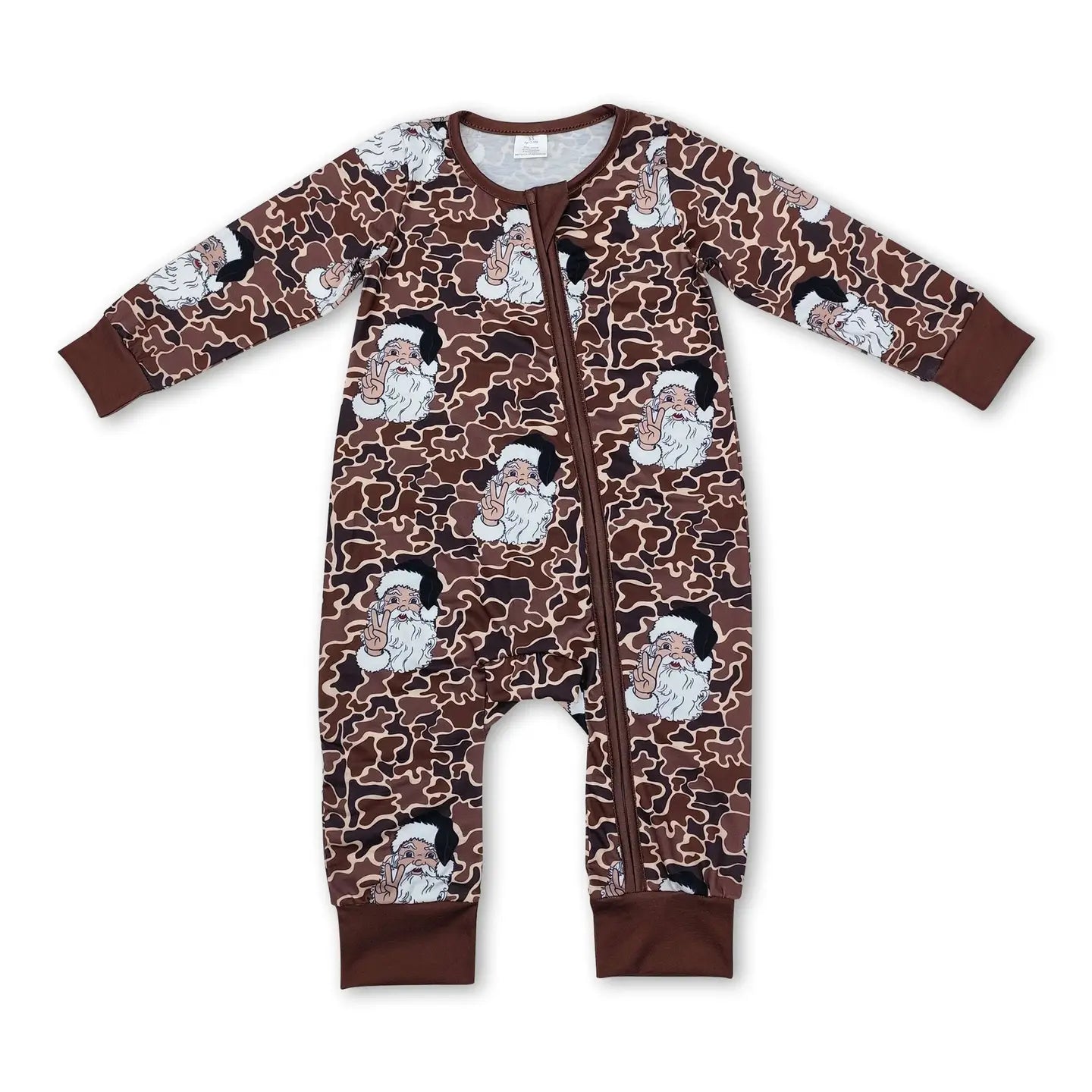 Camo Santa Christmas Pajamas (4T only)