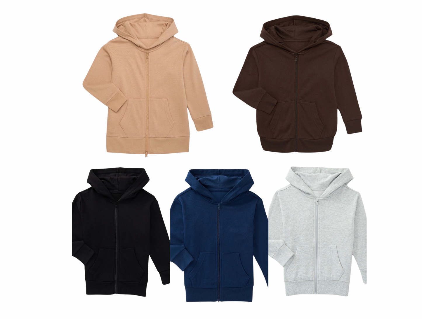 Christmas Youth Zip Up Hoodie