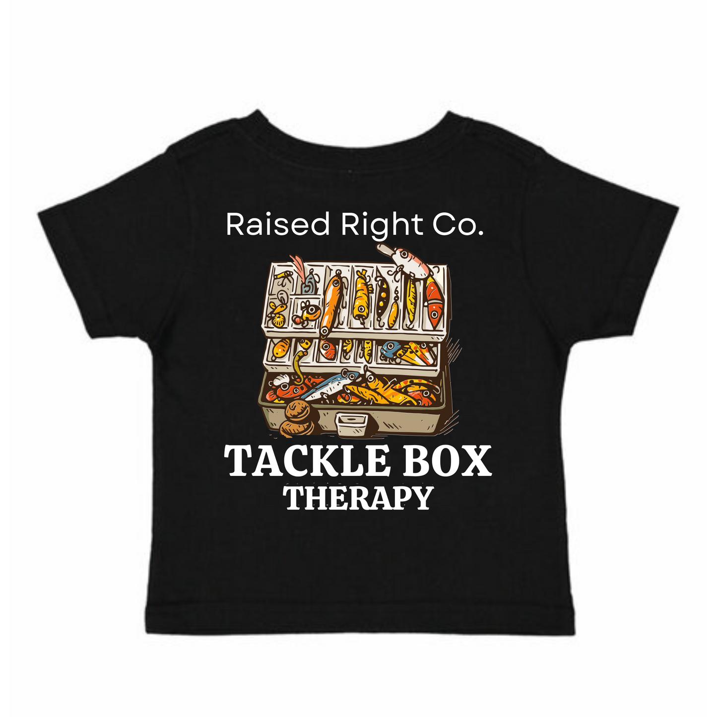 TACKLE BOX THERAPY BOY SHIRT- RAISED RIGHT CO