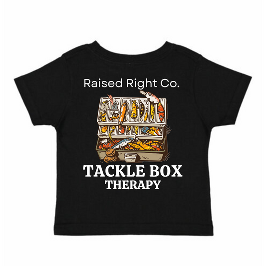 TACKLE BOX THERAPY BOY SHIRT- RAISED RIGHT CO