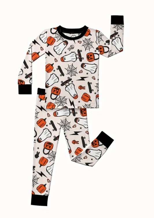 Halloween Ghost Infant/Toddler Pajamas