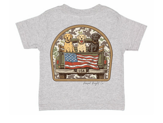 American Dog Short Sleeve Shirt