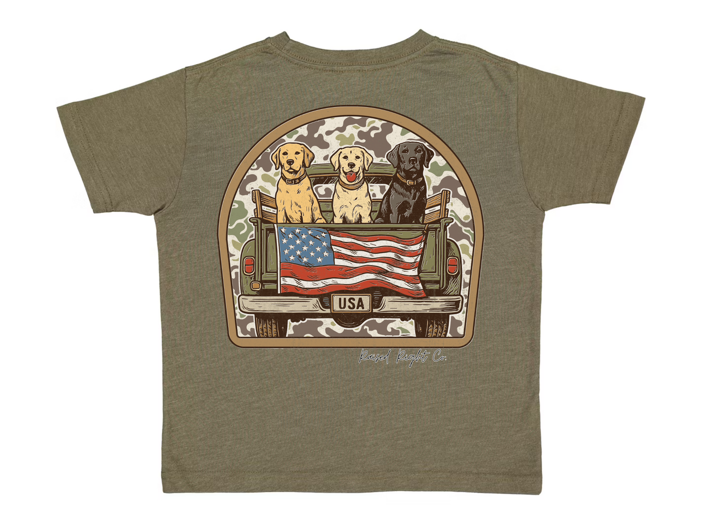 American Dog Short Sleeve Shirt