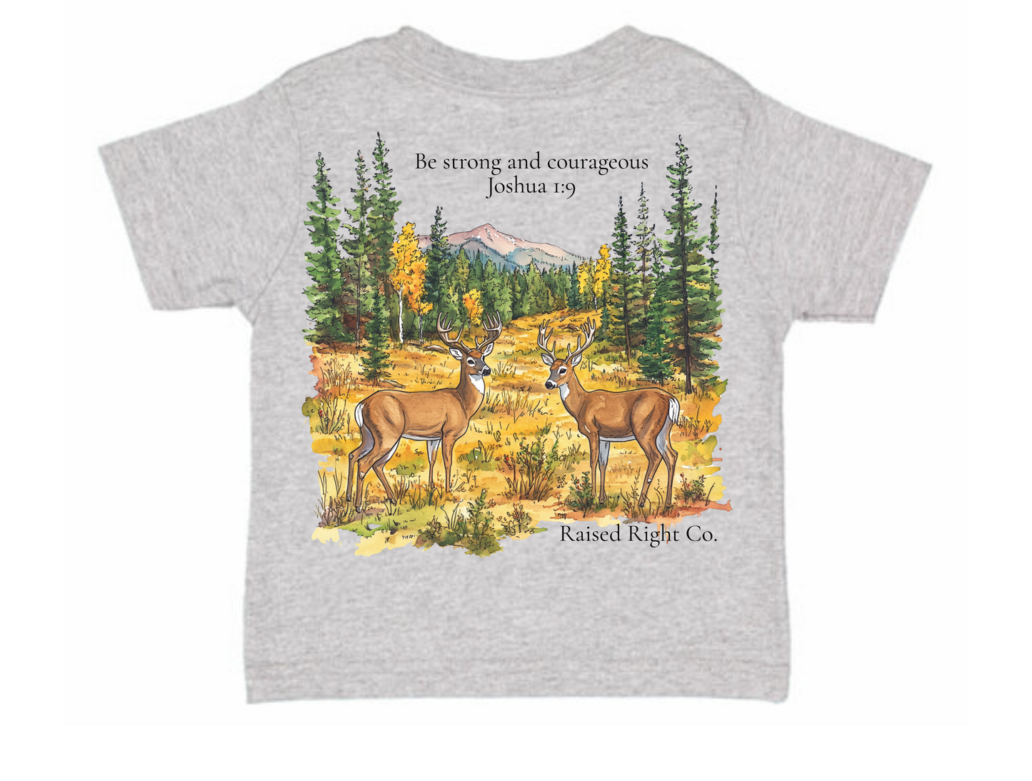 Be Strong and Courageous Short Sleeve Shirt