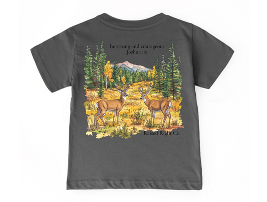 Be Strong and Courageous Short Sleeve Shirt