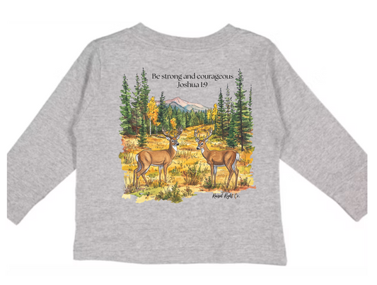 Be Strong and Courageous Long Sleeve Shirt