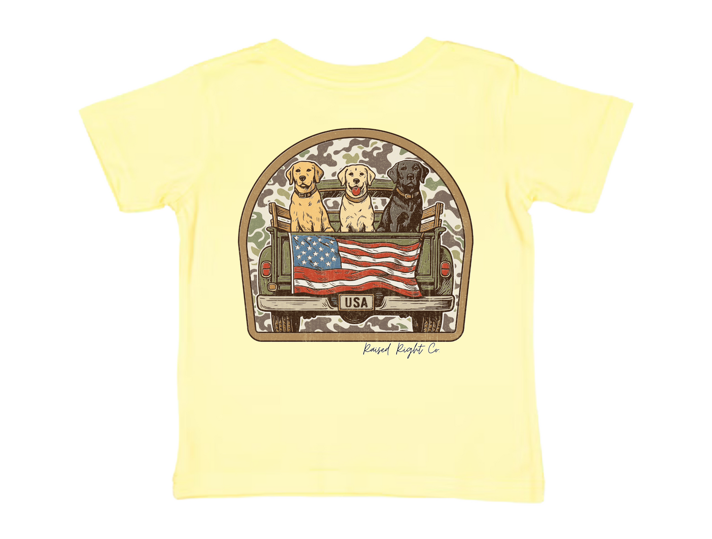 American Dog Short Sleeve Shirt