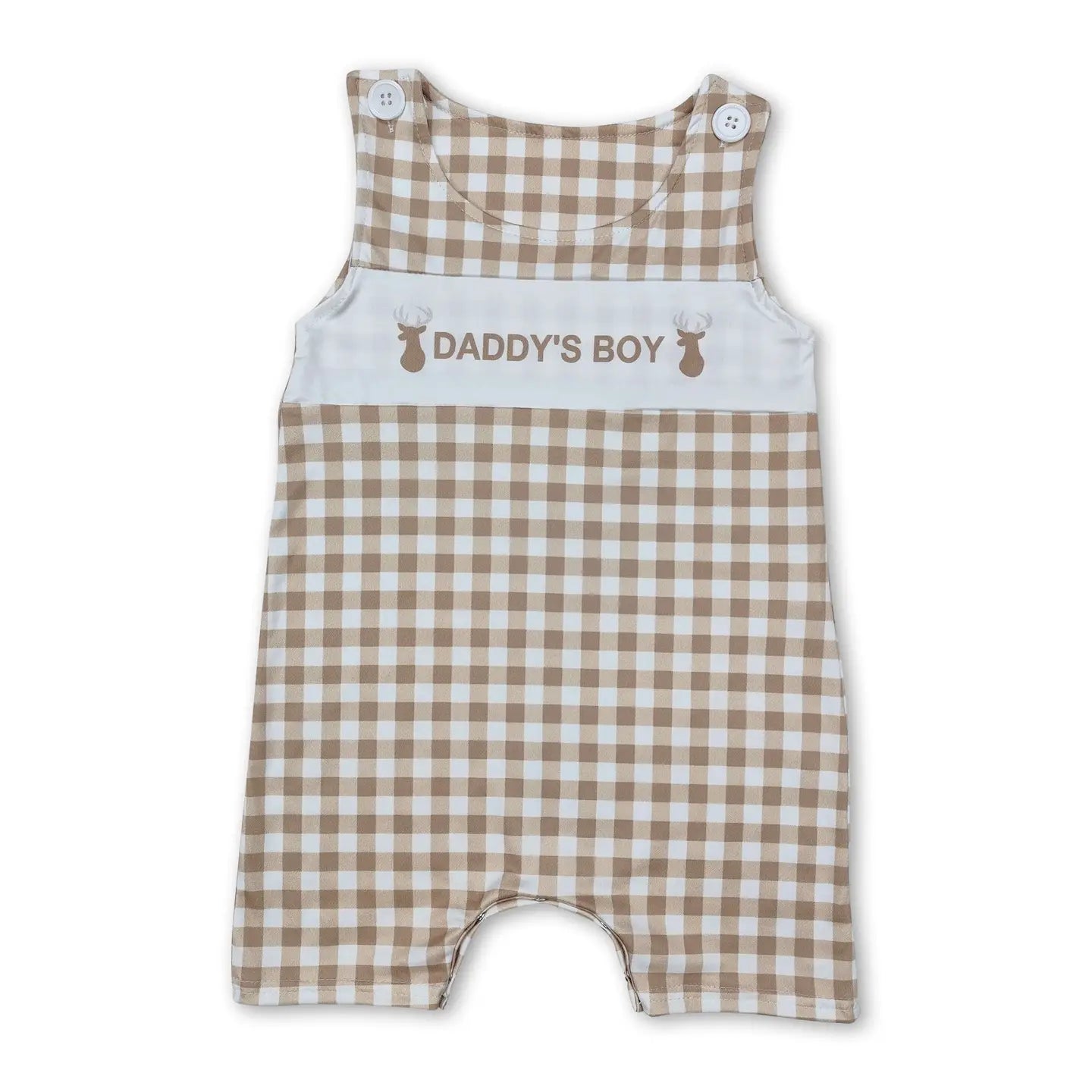 Daddy’s Boy/Girl Gingham (6-12M only)
