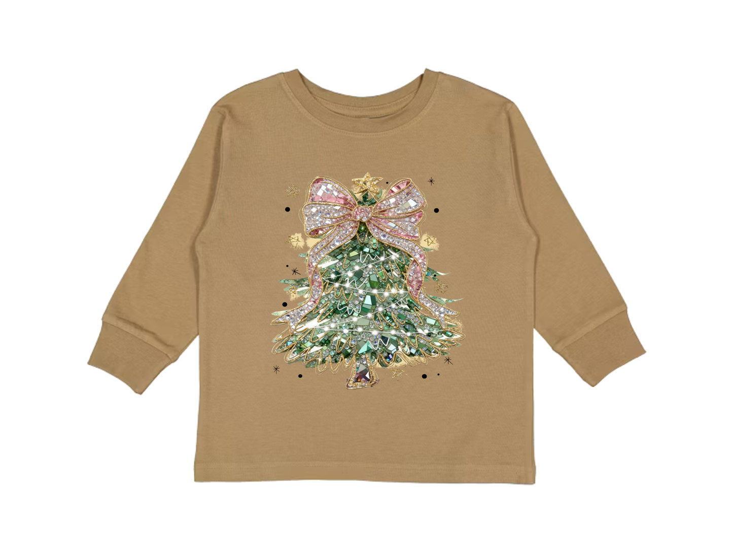 Faux Sequin Christmas Tree