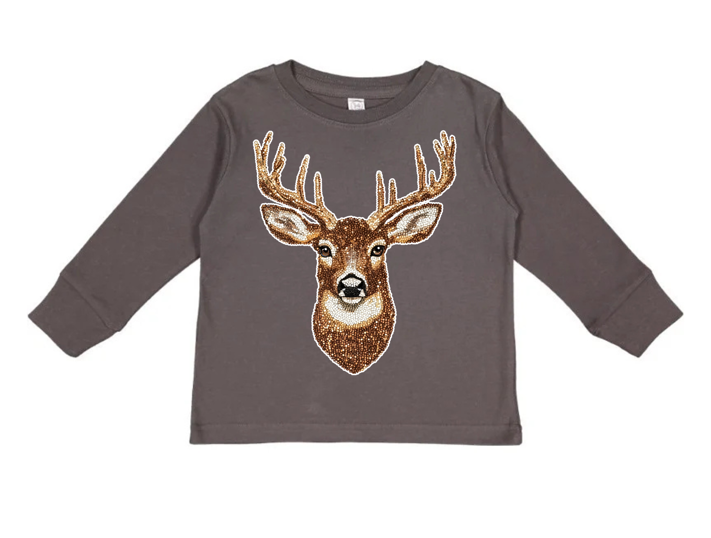 Faux Diamond Deer (Front Design)