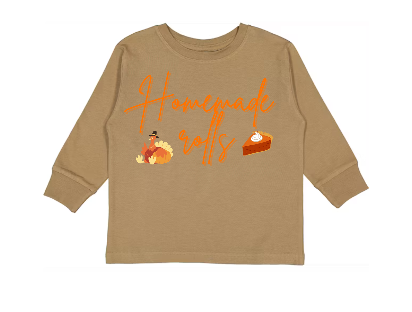Homemade Rolls Thanksgiving Shirt