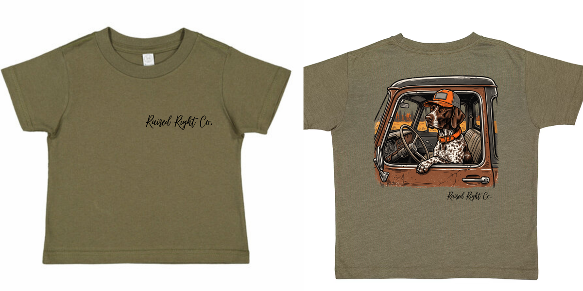 Dog in Truck Shirt