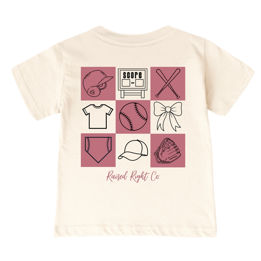 GIRLS SOFTBALL SHIRT- RAISED RIGHT CO