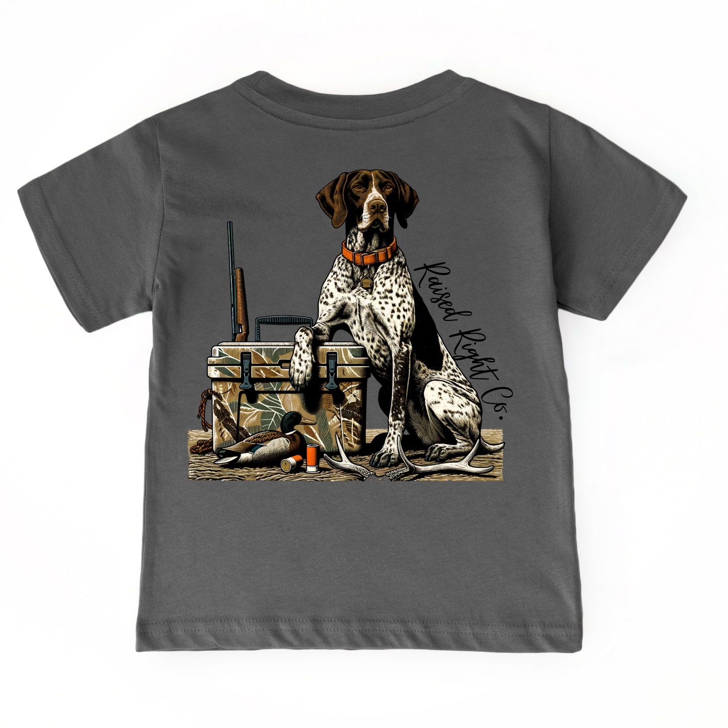 DOG DUCK HUNTING SHIRT-RAISED RIGHT CO