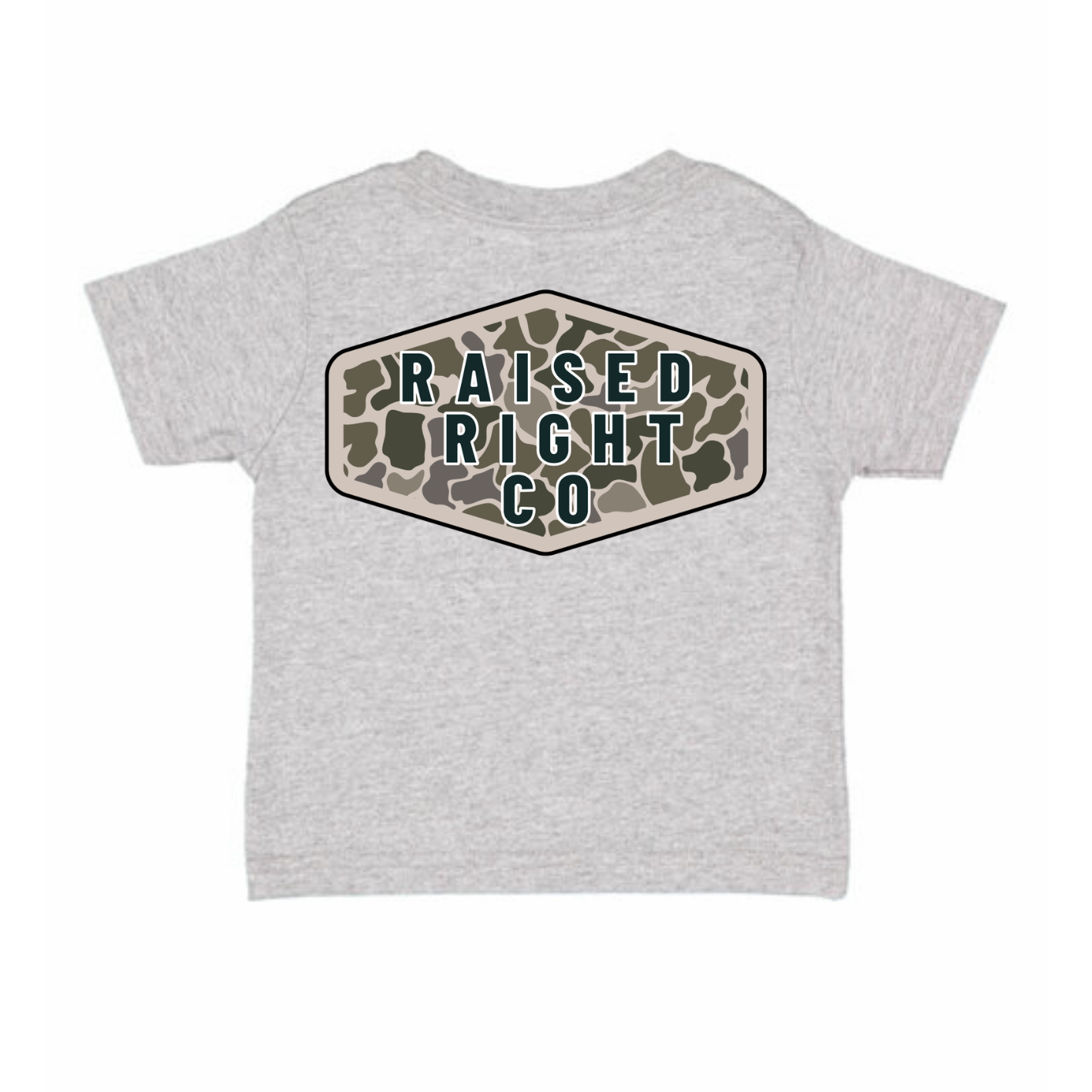 Camo Logo T-Shirt – Raised Right Co